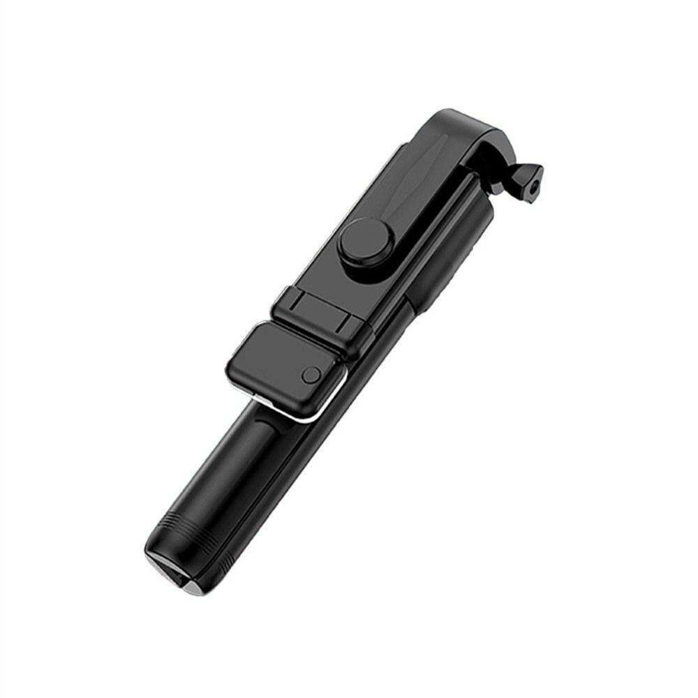 DFVDS Poratable Handheld Mini Tripod Shutter with Fill-in Light Phone Holder Remote Control Selfie Device Wireless Selfie Stick Live Tripod Phone Self-timer