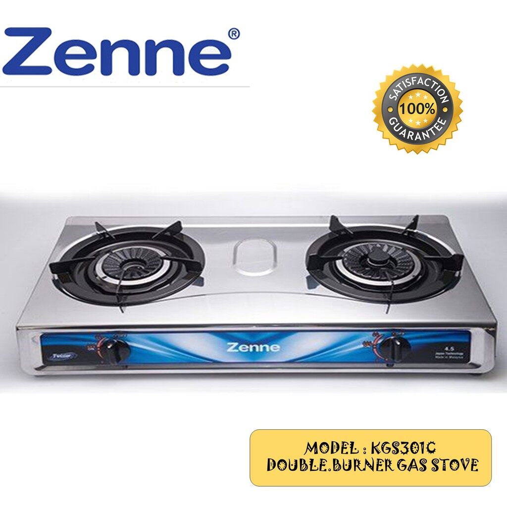 ZENNE GAS STOVE 2 BURNER MODELKGS301C Lazada