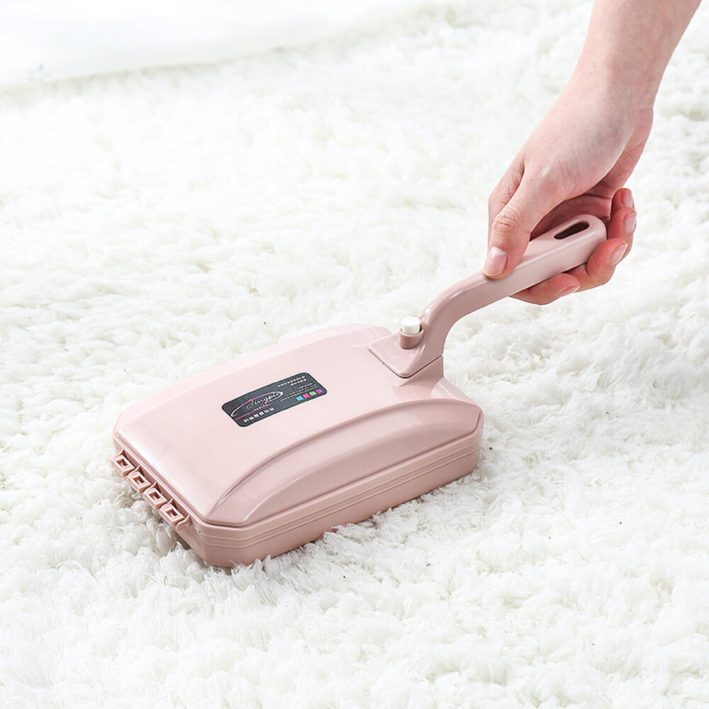 Handheld Plastic Cleaning Tools Rug For Carpet Table Sofa Bed Household Crumb Roller Brush Cleaner Sweeper Lint Rollers