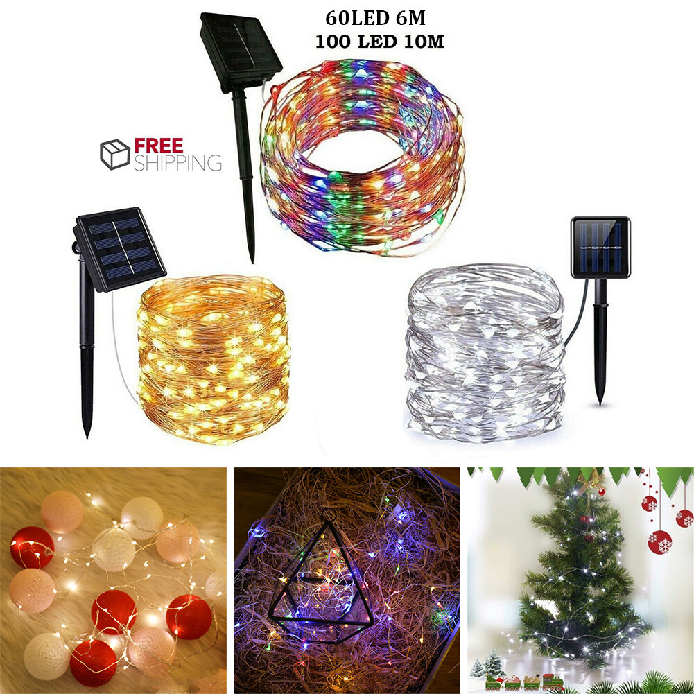 1-10M USB LED Fairy Lights Outdoor Light Chain Christmas Decoration Outdoor Lighting L/ 
