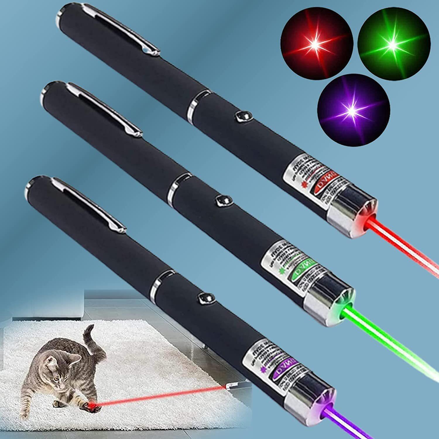 Green Laser Pointer, Perfect For Outdoor Night Walking, Pet Teasing, And Teaching, Batteries Not Included