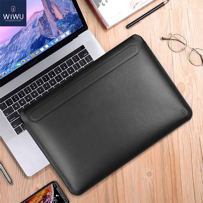 BÁO GIÁ PIN MACBOOK AIR 2020 DÙNG ĐƯỢC BAO LÂU | Shopee Lazada Sendo Tiki mới nhất 64 WIWU Bao Đựng Máy Tính Xách Tay Cho Macbook Pro 13 2020 Ốp Lưng Có Chân Đế, Bao Da PU Chống Nước 13.3 Inch Cho MacBook Air 13 Tay Áo