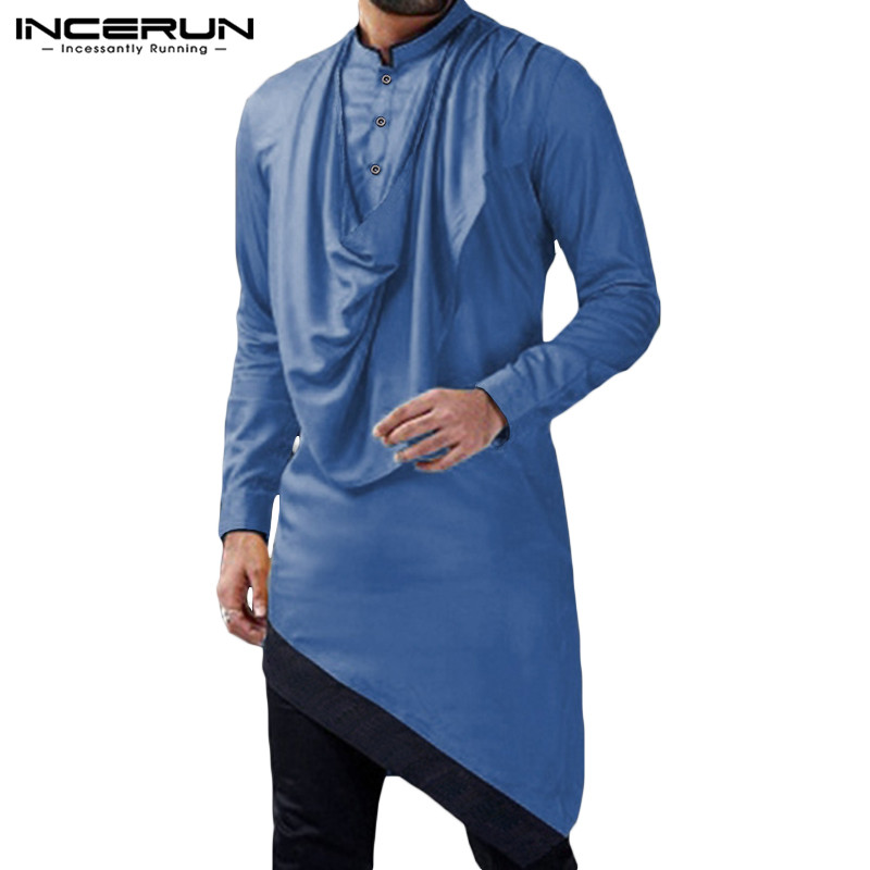 V NECK Kurta Short Kaftan T shirt Dress 