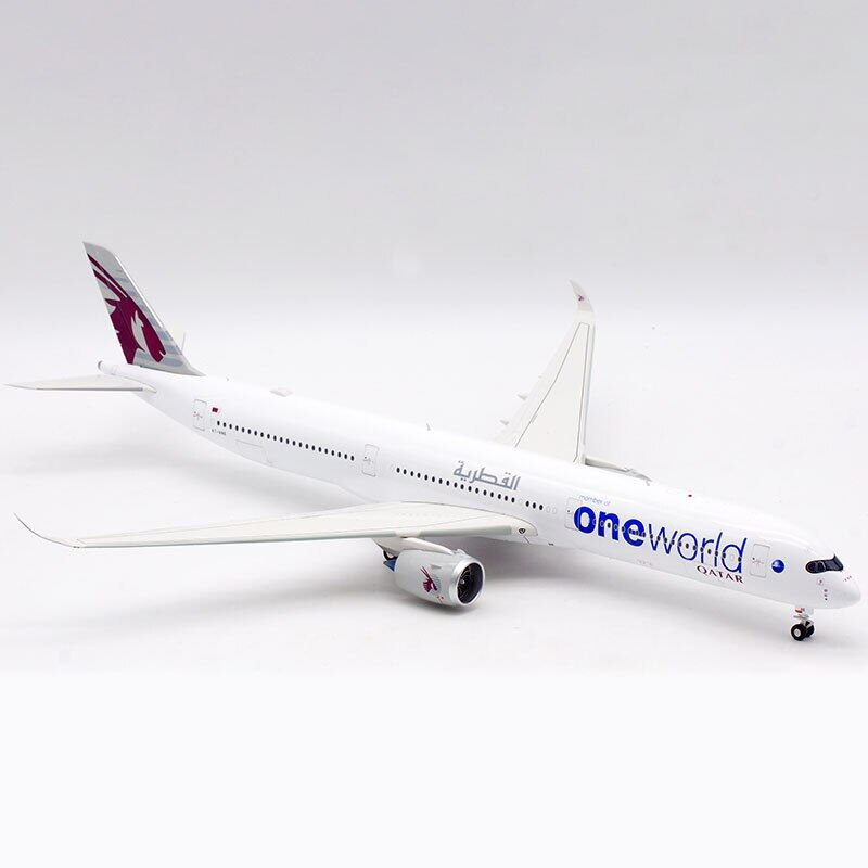 Diecast inflight 1200 scale aircraft model qatar airlines a350 1000 a7