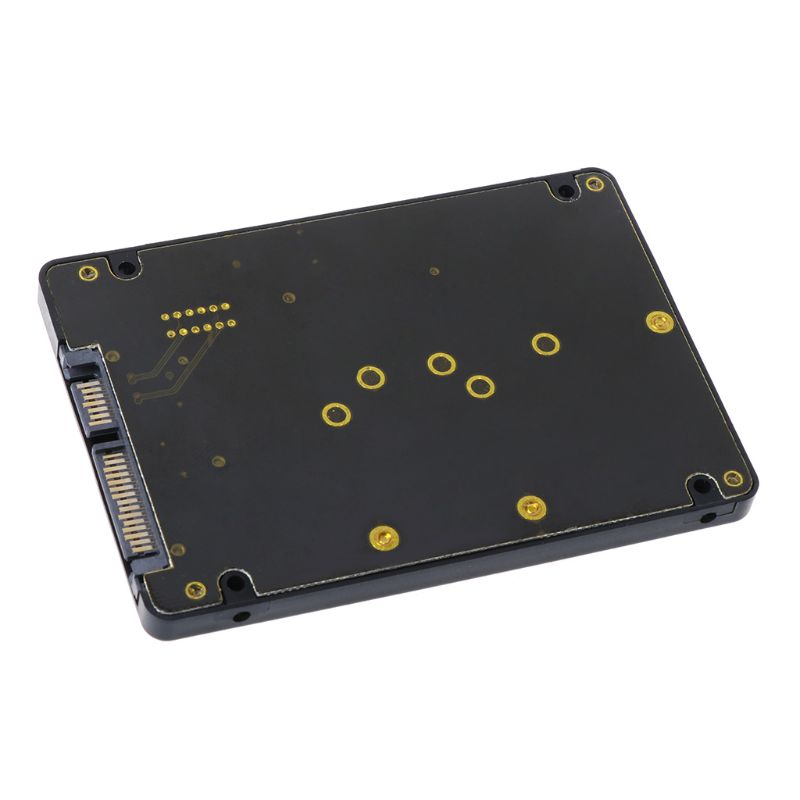 Bộ Chuyển Đổi 2 Trong 1 MSATA/M.2 NGFF Sang SATA3 Hộp Đựng Thẻ Ổ Đĩa SSD Trạng Thái Rắn 2.5 Inch Cho Máy Vi Tính