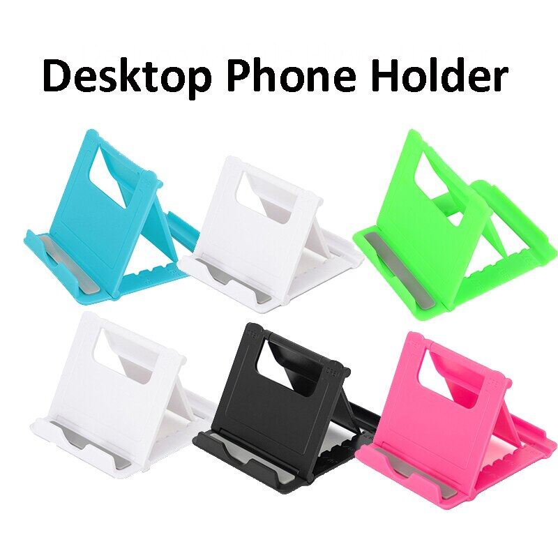 Multifunctional Portable Table Adjustable Double Folding Mobile Phone Holder Home Universal simple Desktop lazy cellphone Stand