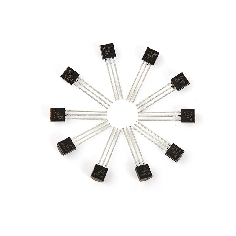 UNI 10PCS LM35DZ TO-92 LM35 Precision Centigrade Temperature Sensors