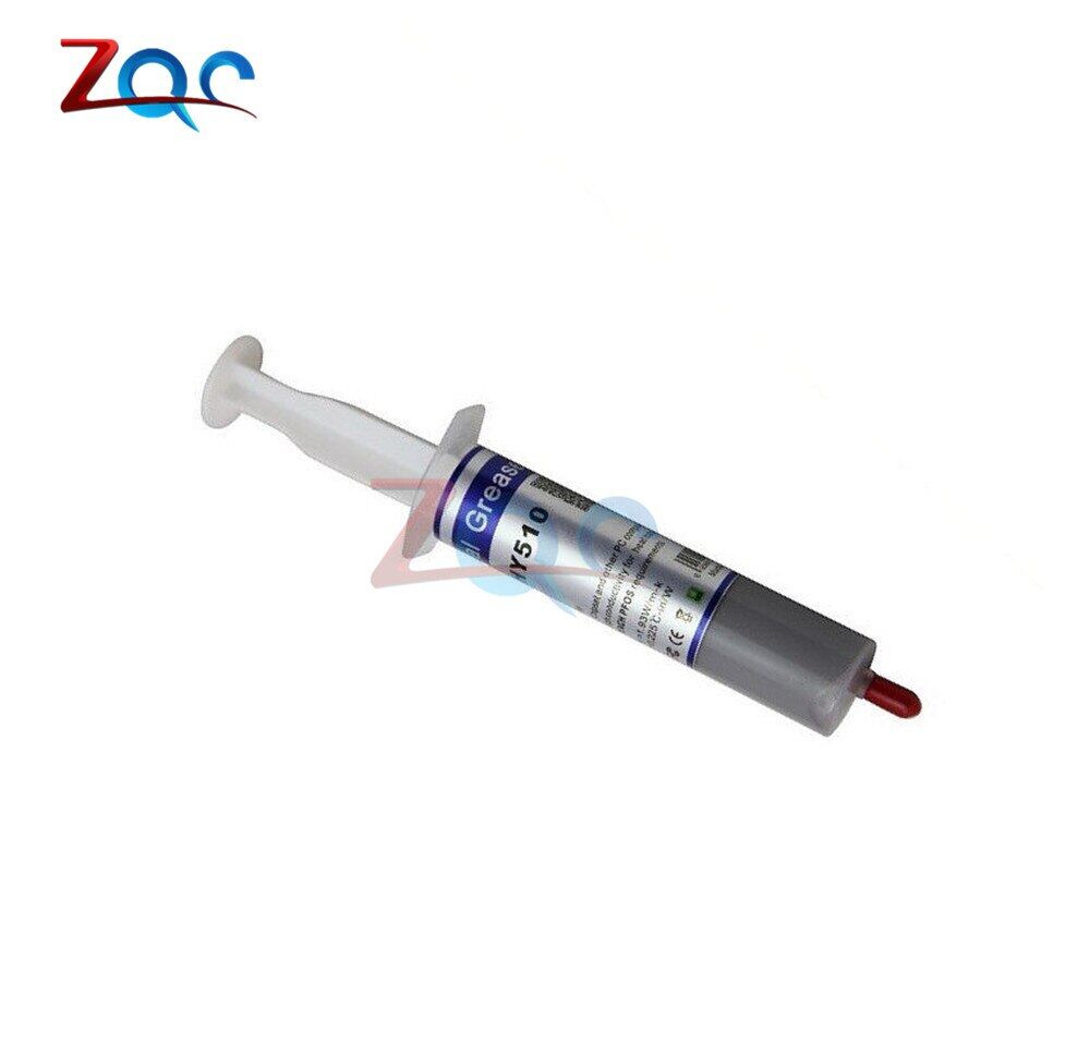 HY510 30g Grey Thermal Conductive Grease Paste Compound Silicone for GPU CPU Chipset Cooling Silicone grease