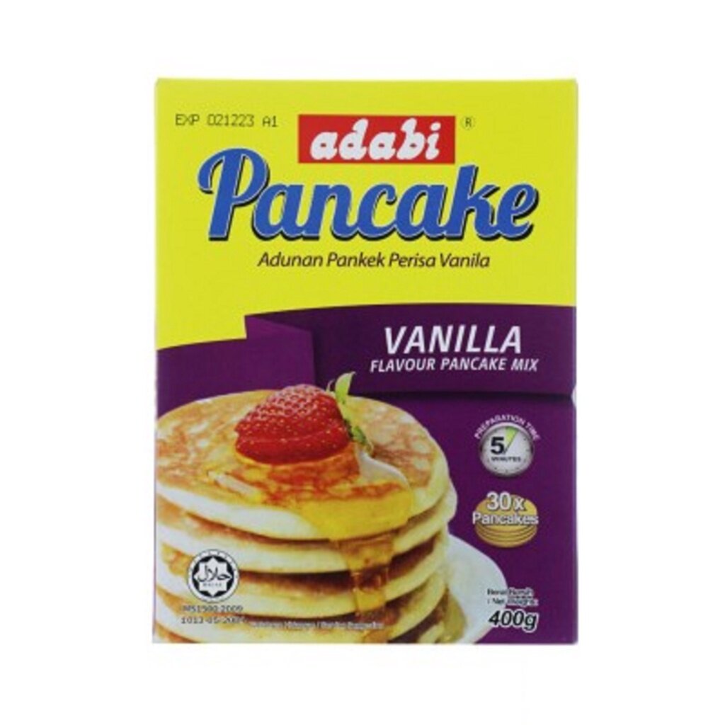 Adabi Vanilla Flavour Pancake Mix (400g) Lazada