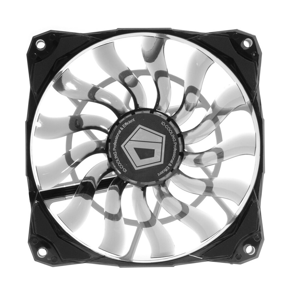Hệ Thống Làm Mát Waterblock 12Cm Quạt Tản Nhiệt Khung Gầm Mỏng Cho Vỏ Máy Tính CPU 4 Pin Bộ Tản Nhiệt Im Lặng