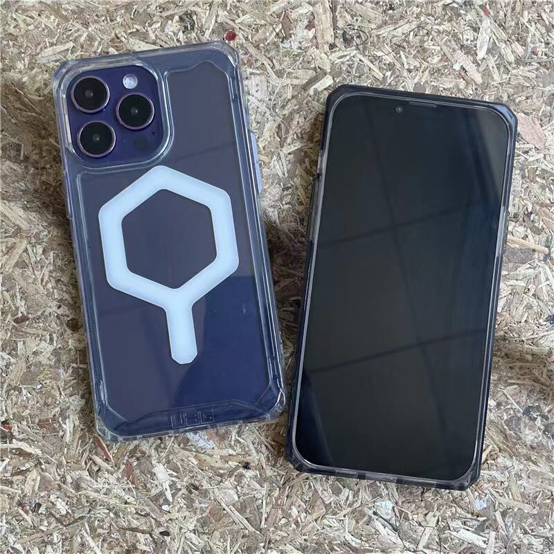 Ốp UAG Ice Magsafe Mới Cho iPhone 14 Pro Max 14 Plus 14 Pro 14 Ốp Plyo MagSafe Ốp Bảo Vệ Chống Rơi Trong Mờ Ốp iPhone 14 Pro