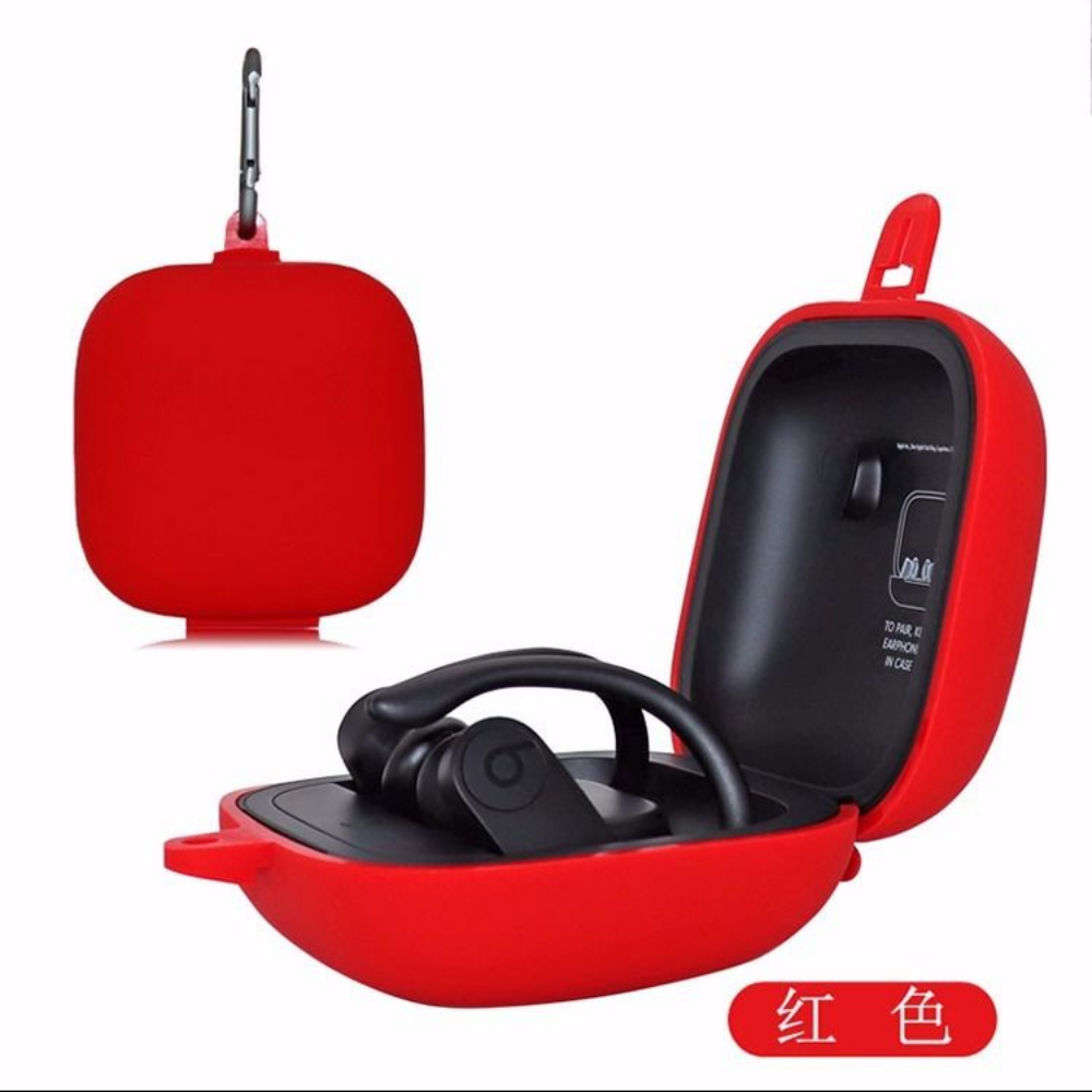 Solid color for Beats ProwerBeats Pro Soft Earphone Case Cover