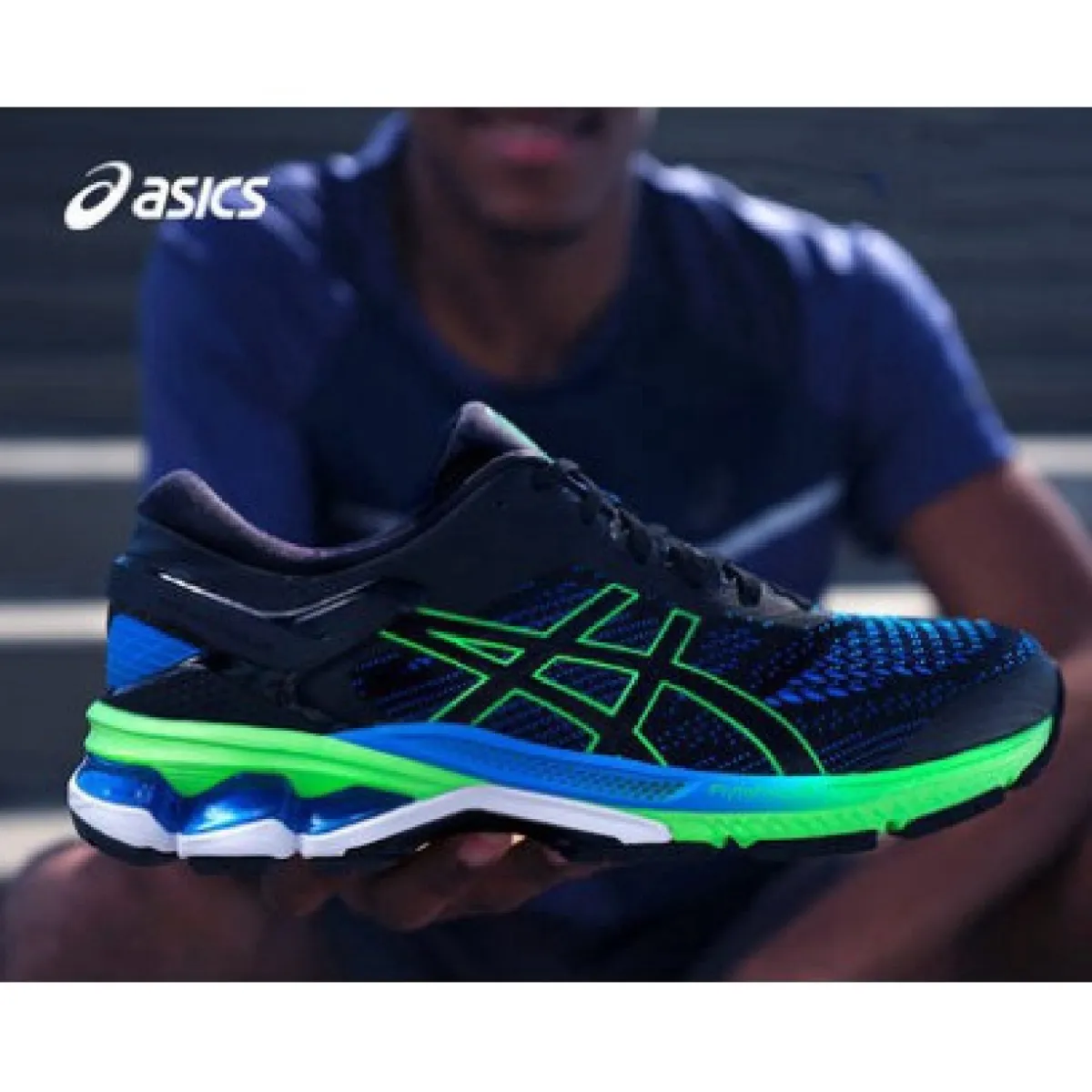 colorful asics running shoes