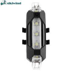 Đèn Hậu Xe Đạp Sikiwind Sạc USB Đèn Cảnh Báo An Toàn Phía Sau Xe Đạp Chống Nước 4 Chế Độ