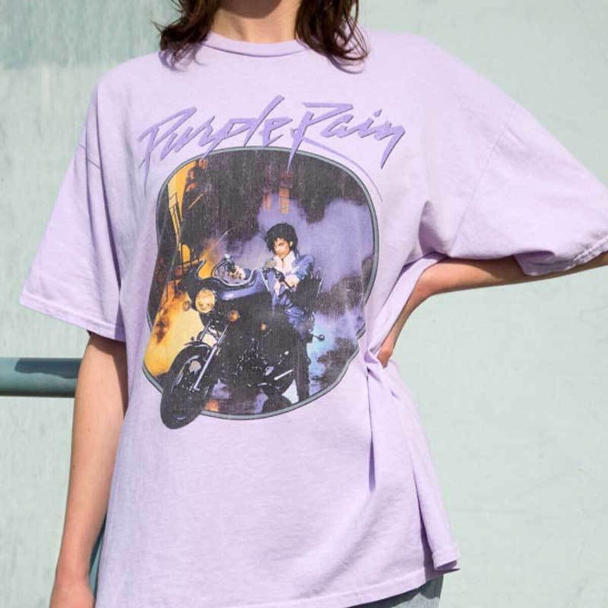 Buy T Shirt Purple Rain online | Lazada 