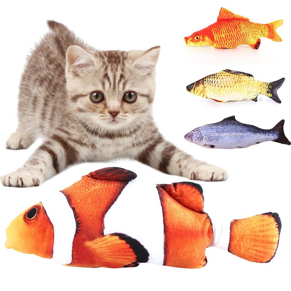 Funny Simulation Plush Catnip Toy Lifelike  Artificial Small Pet Cat Kitten Teaser