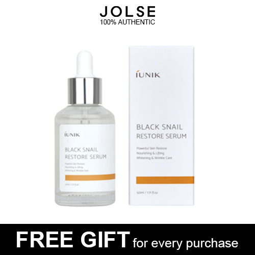 Iunik black snail restore serum 50ml