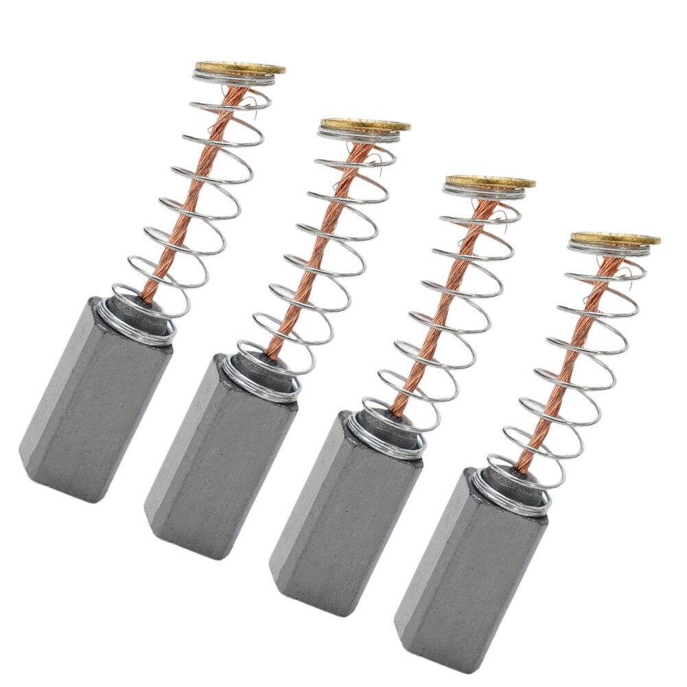 Toolstar 4Pcs Carbon Brushes Power Tool Parts For Electric Motors 10x5x5mm