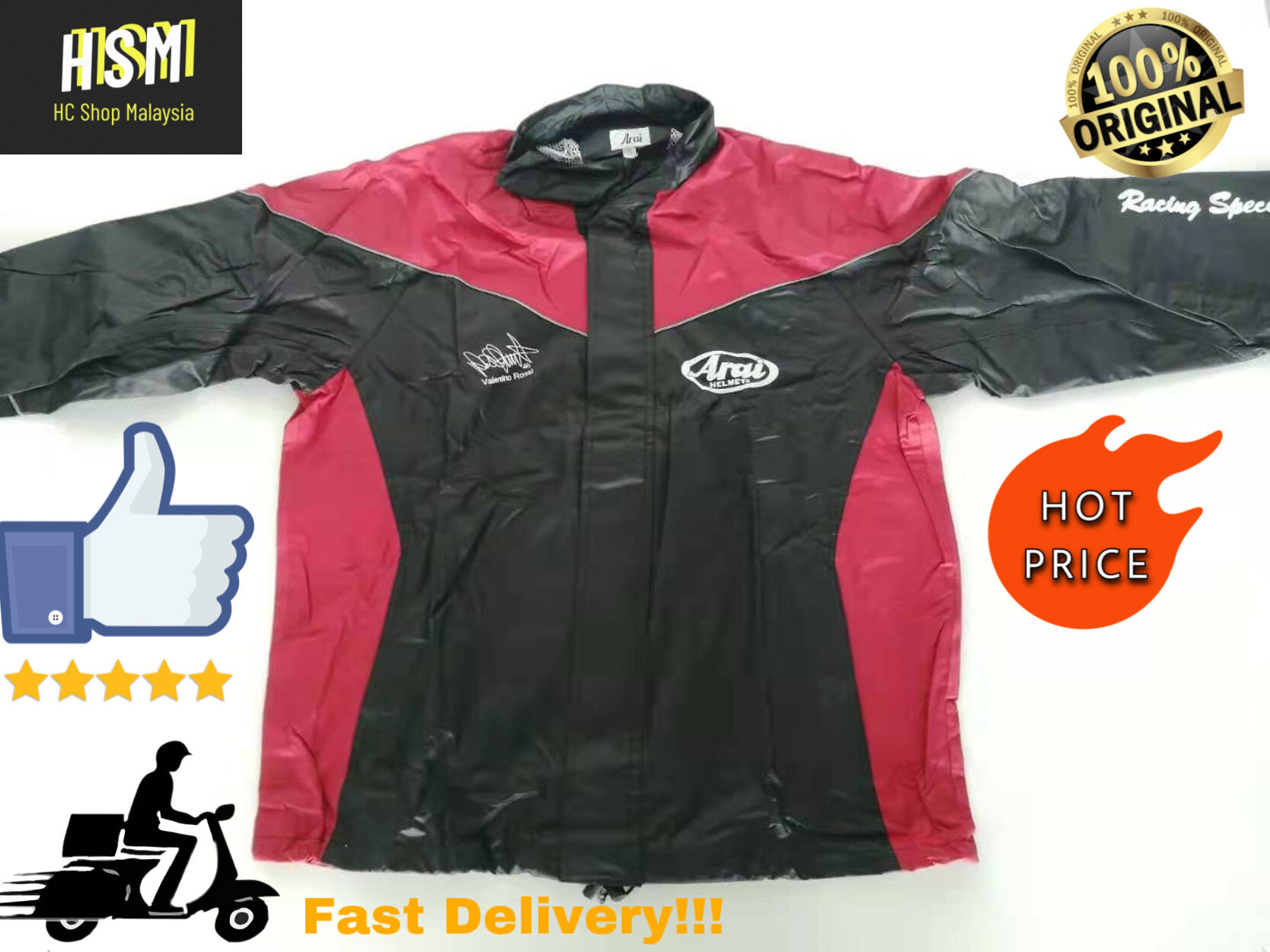 arai raincoat original