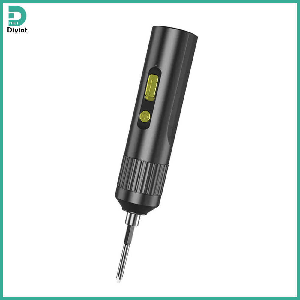Diyiot 4V Cordless Electric Screwdriver Kit USB Rechargeable Lithium ion Batt Screwdriver Bits Power Screwdriver