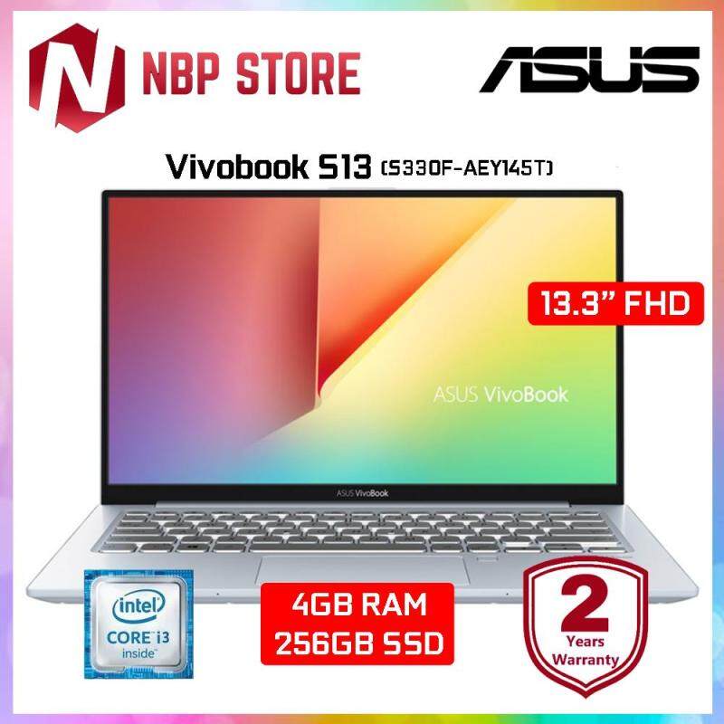 Asus Vivobook S13 S330F-AEY145T 13.3 FHD Laptop Metal Silver ( i3-8145U, 4GB, 256GB, Intel, W10 ) Malaysia