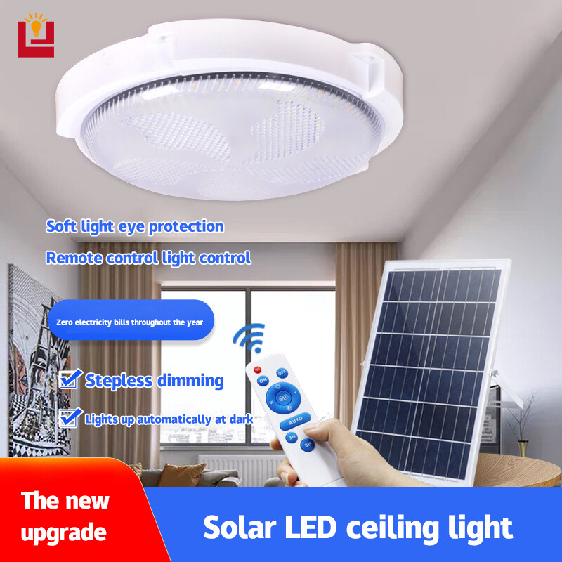 B&B Led Ceiling Light Solar Light Wall Light Outdoor Lighting Indoor Lighting High-Power Balcony Light Dimmable Remote Control Intelligent Light Control