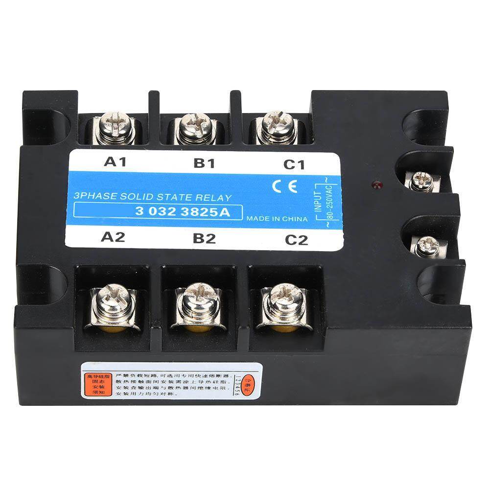 Three Phase Solid State Relay 80-250VAC Input SSR3 AC-AC Electrical Equipment for CNC Machinery