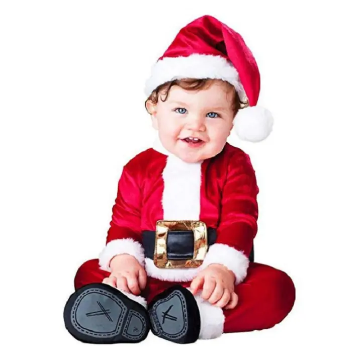 santa claus outfit baby boy