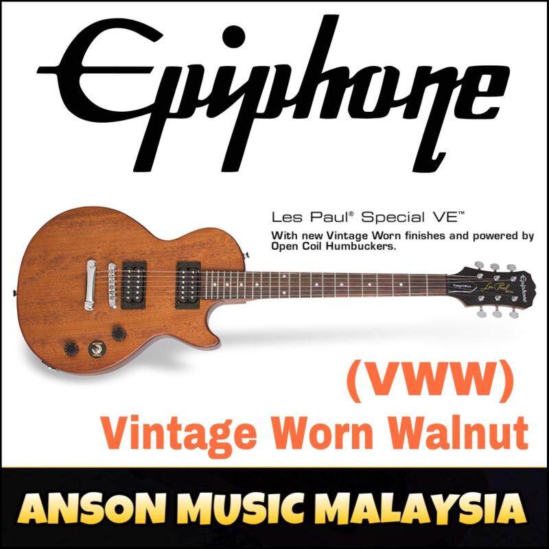 Epiphone Les Paul Special VE Electric Guitar, Vintage Worn Walnut (VWW) Malaysia