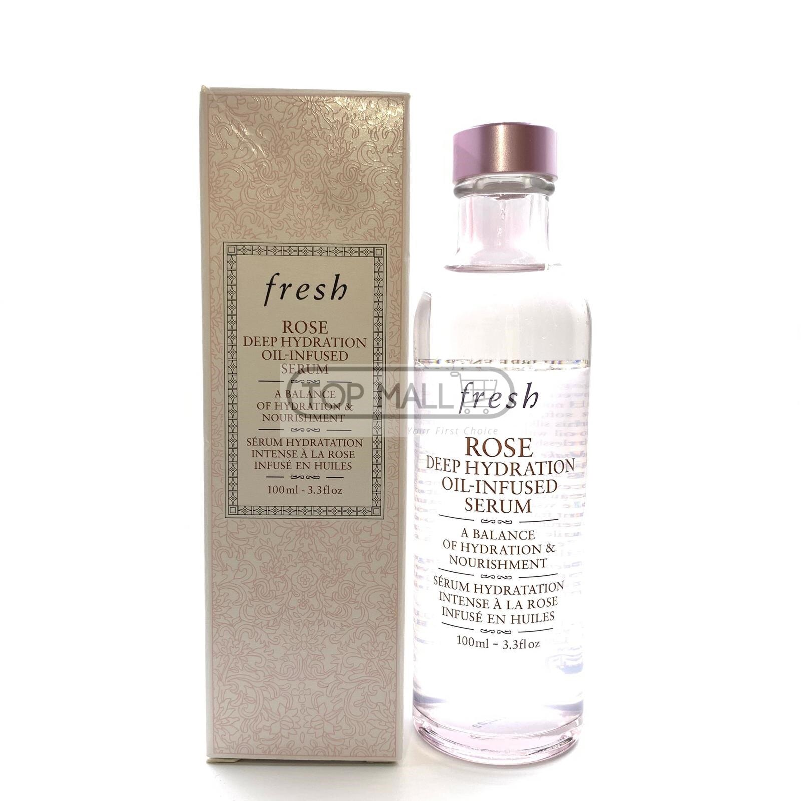 Fresh Rose Deep Hydration Oil Infused Serum 100ml Lazada