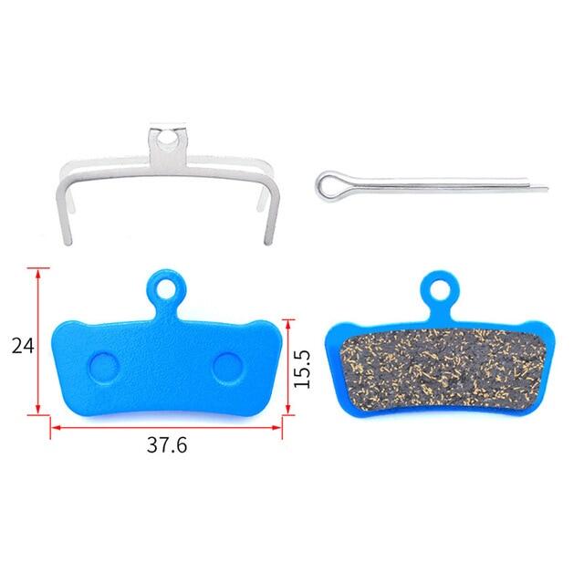 4 pairs bicycle brake pads for sram avid x0 trail for sram guide r rs rsc mtb mountain bike disc brake
