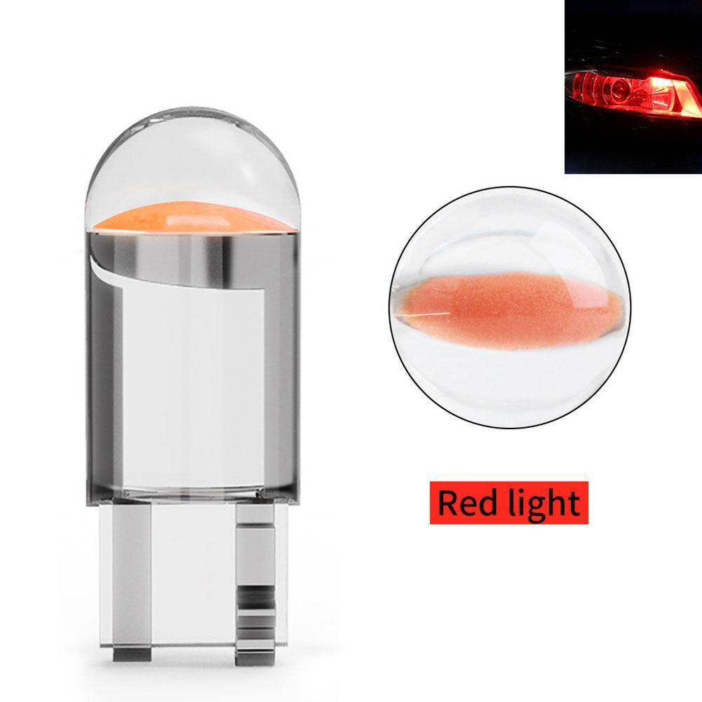 T10 High Brightness COB Car Colorful Crystal Integrated Light Automotive Exteriors Universal Low-power Energy-saving Car Lamp