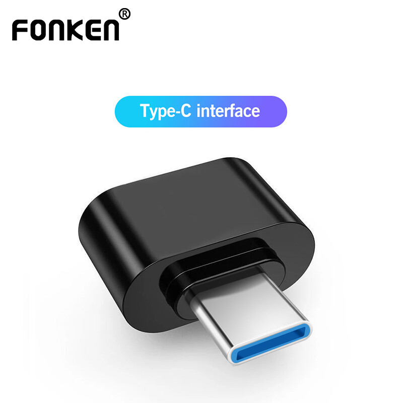 Fonken type-c/micro usb otg adapter usb disk converter data cable for android phone tablet pc