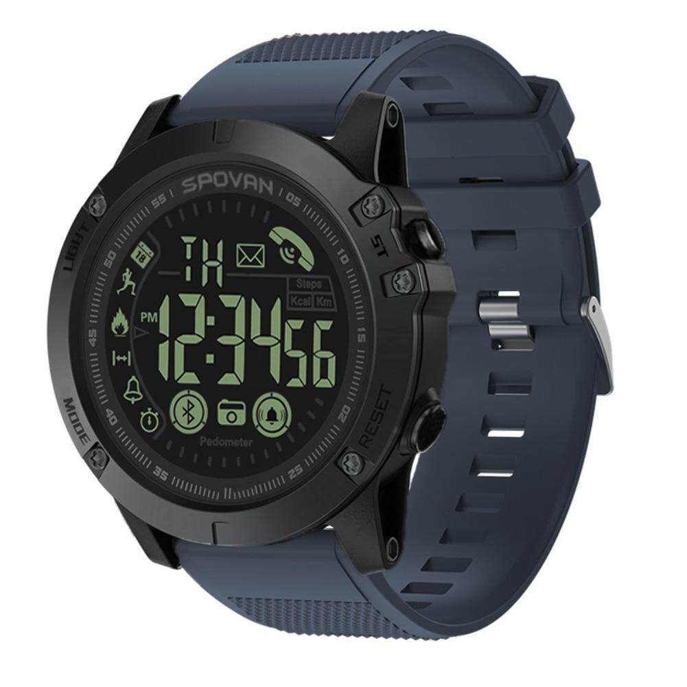 Pop Men Smart Watch , Military Style Fitness Tracker Pedometer