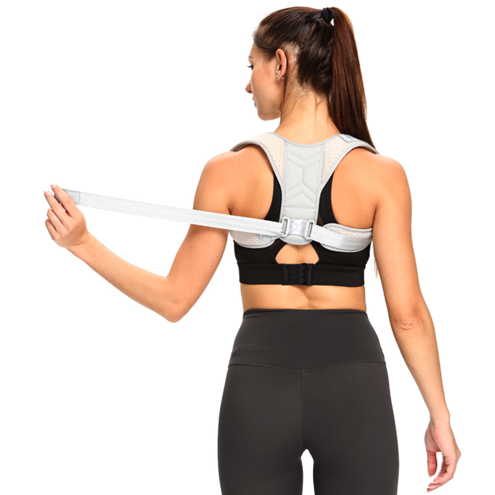 1Pcs Adjustable Posture Corrector Preventing Humpback Protection Spine Pain Relief Correction Belt Women Men Back Shoulder Support