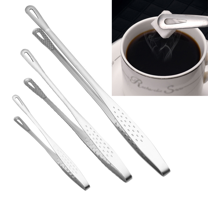 Kẹp Cà Phê Bằng Thép Không Gỉ Khối Cà Phê Chống Trượt Và Tiết Kiệm Sức Lao Động Dụng Cụ Đường Nướng Bánh Mì Bít Tết Phụ Kiện Nhà Bếp