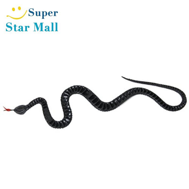 Rắn Vàng Và Đen Supermall Rắn Mô Phỏng Rắn Nhân Tạo Rắn Nhỏ Ống Nhựa Cao Su Mềm, Tất Cả Đồ Chơi Đáng Sợ