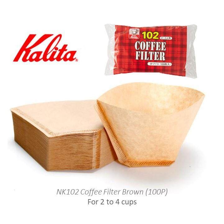 [Kalita] 101 Ceramic Dripper Kalita Japan NK101/102 Coffee Filter Brown