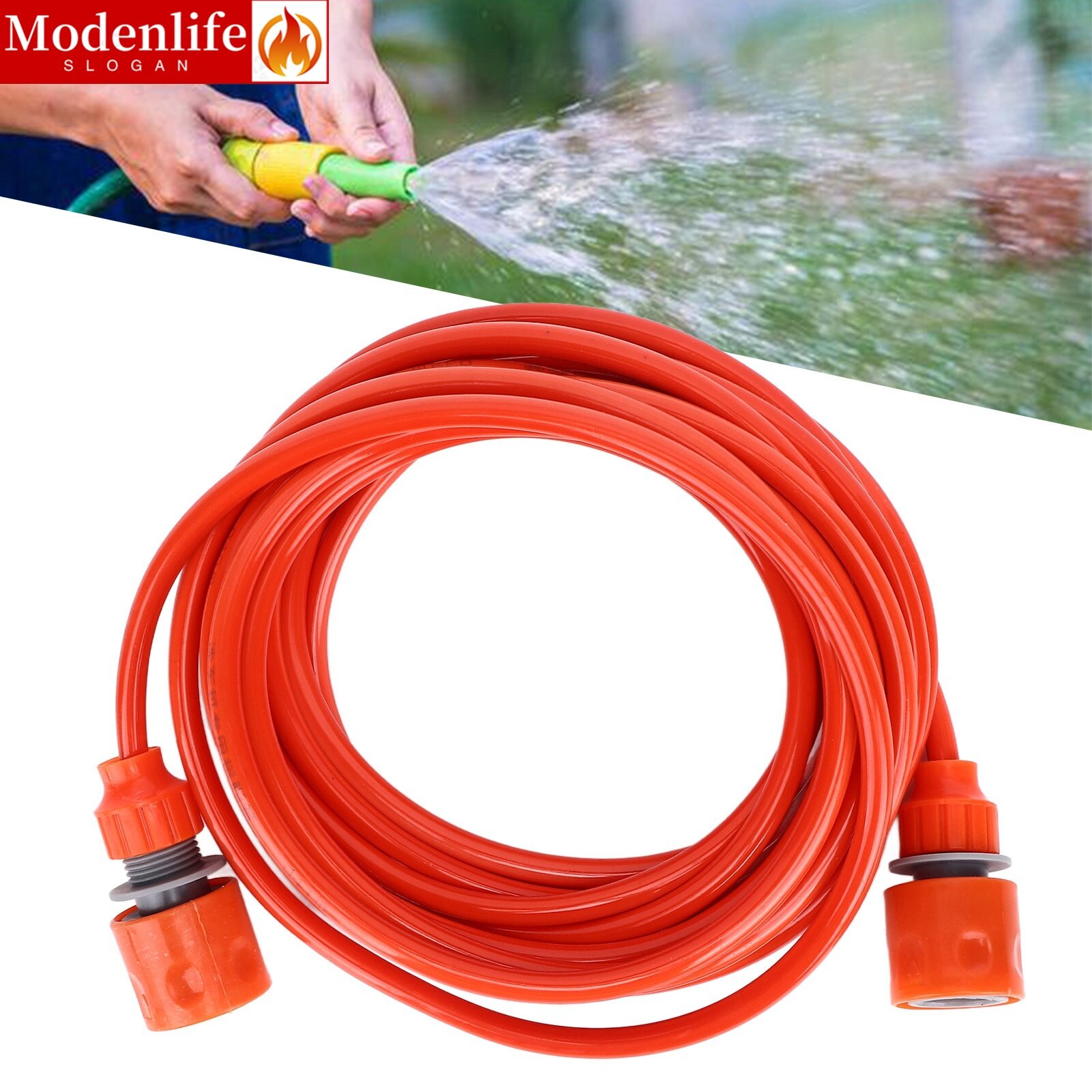 Garden Hose 6 Meter High Pressure Soft Flexible Explosions Proof Antifreeze Wear Resistant Garden Plastic Water Pipe