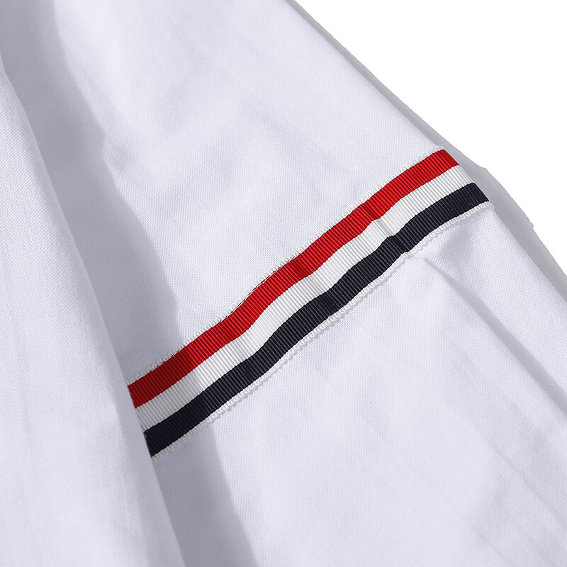 Thom Browne Short streamer on sleeve Shirts