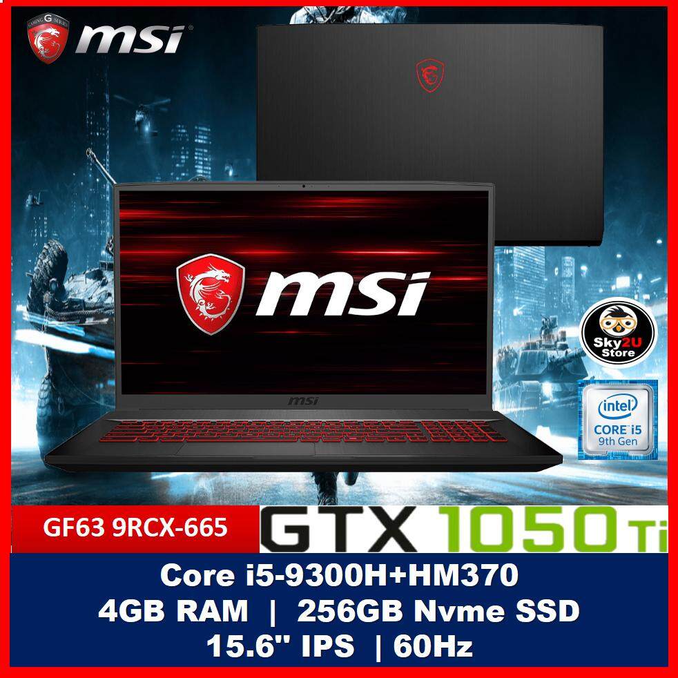 MSI GF63 9RCX Core-i5 15.6 FHD Gaming Laptop Malaysia