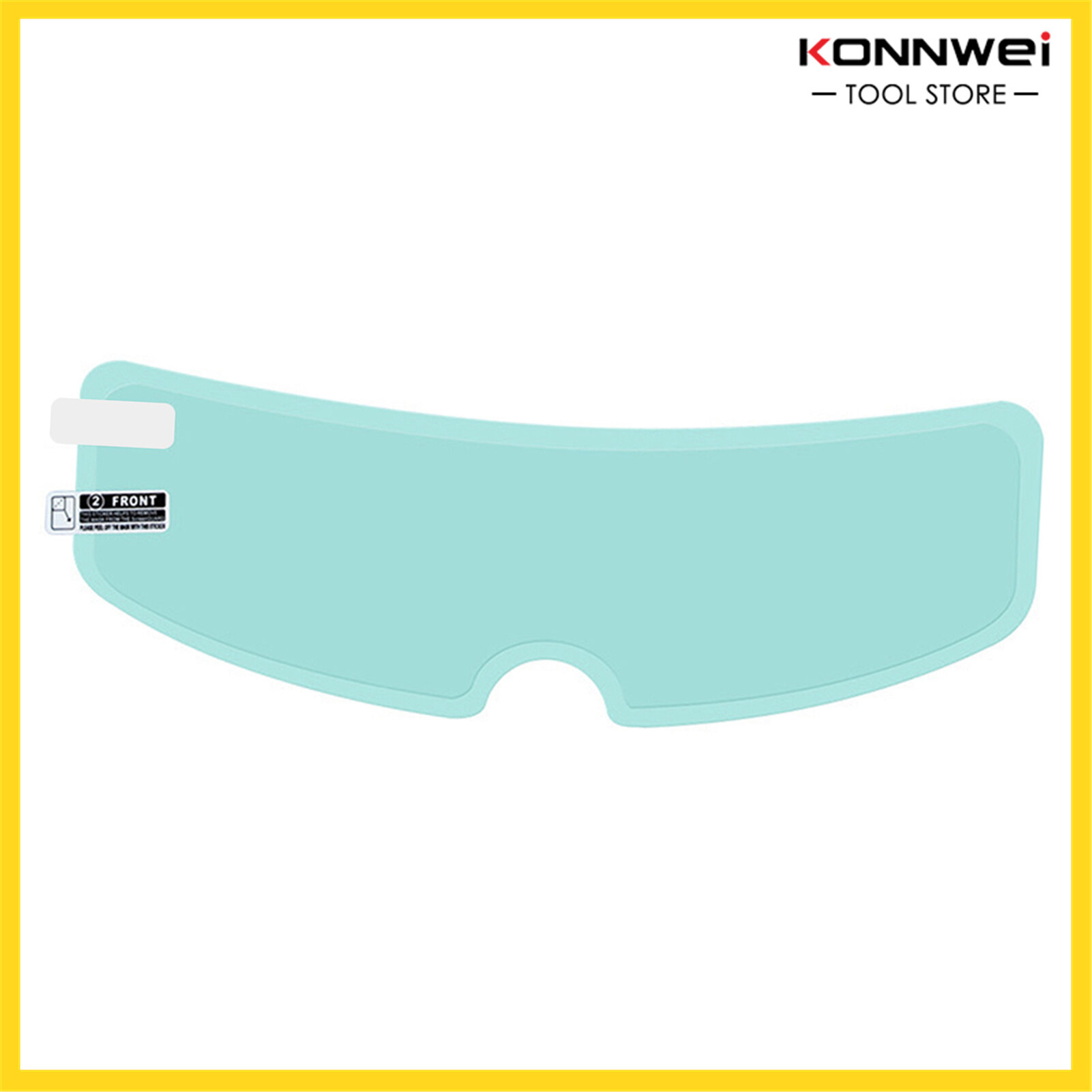 Motorcycle Helmet Waterproof Lens Film, Universal Rain and Fog Protection Film, Transparent Lens Sticker Helmet Anti Fog Film Visor Shield