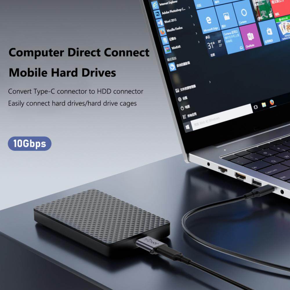 USB-A/Type-C để micro B công cụ chuyển đổi dữ liệu 7.5 Wát Bộ chuyển đổi dữ liệu USB3.1 Gen2 10gbps cho Cáp ổ cứng điện thoại di động