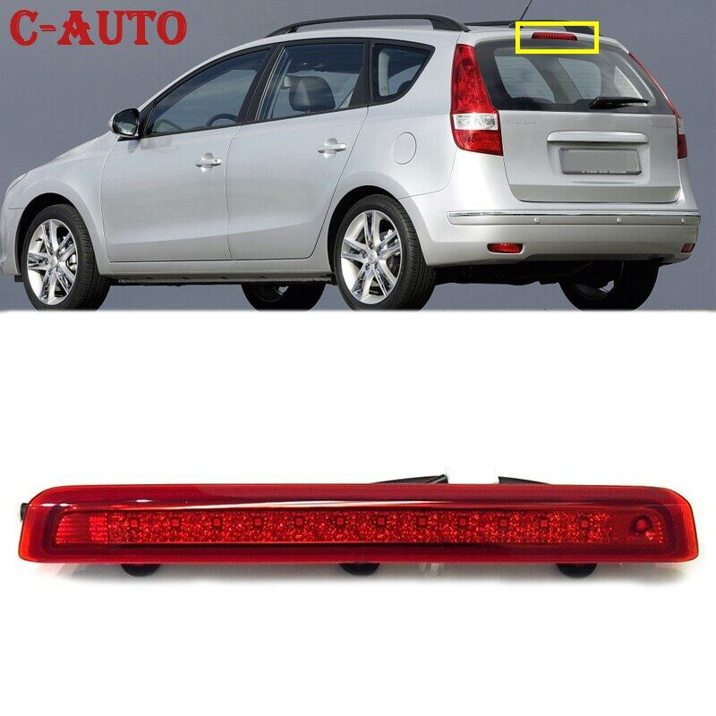 Rear third brake light high mount 3rd third brake light stop lamp brake light for hyundai i30 i30cw 2007 2008 2009 2010 2011