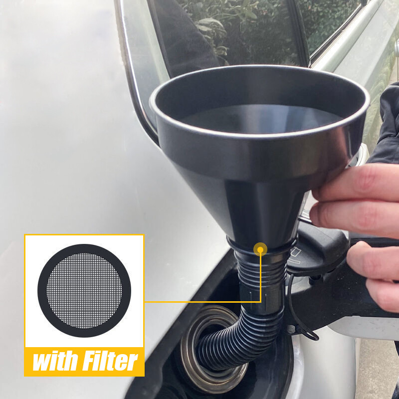 Hot 🔥Engine Refueling Funnel with Filter for Car Truck Motorcycle