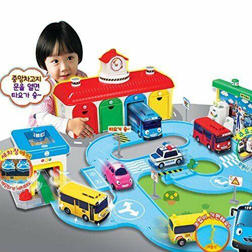 Little Bus Tayo Depot Center Garage Special Track Play Set Big Toy Main Central Garage Car Wash Gas Station for Kids Lazada Singapore