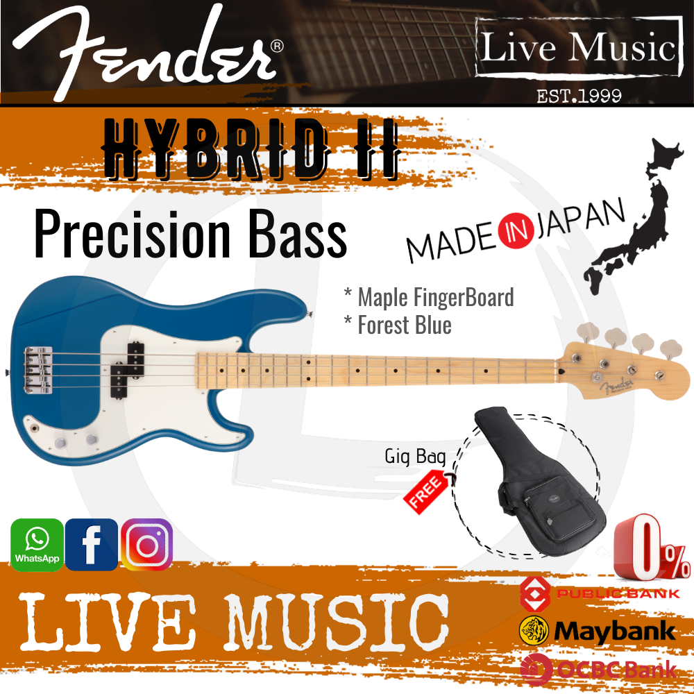 fender hybrid ii precision bass