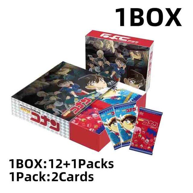Original Detective Conan Collection Cards Game Cards Table Toys For Family Children Christmas Gift