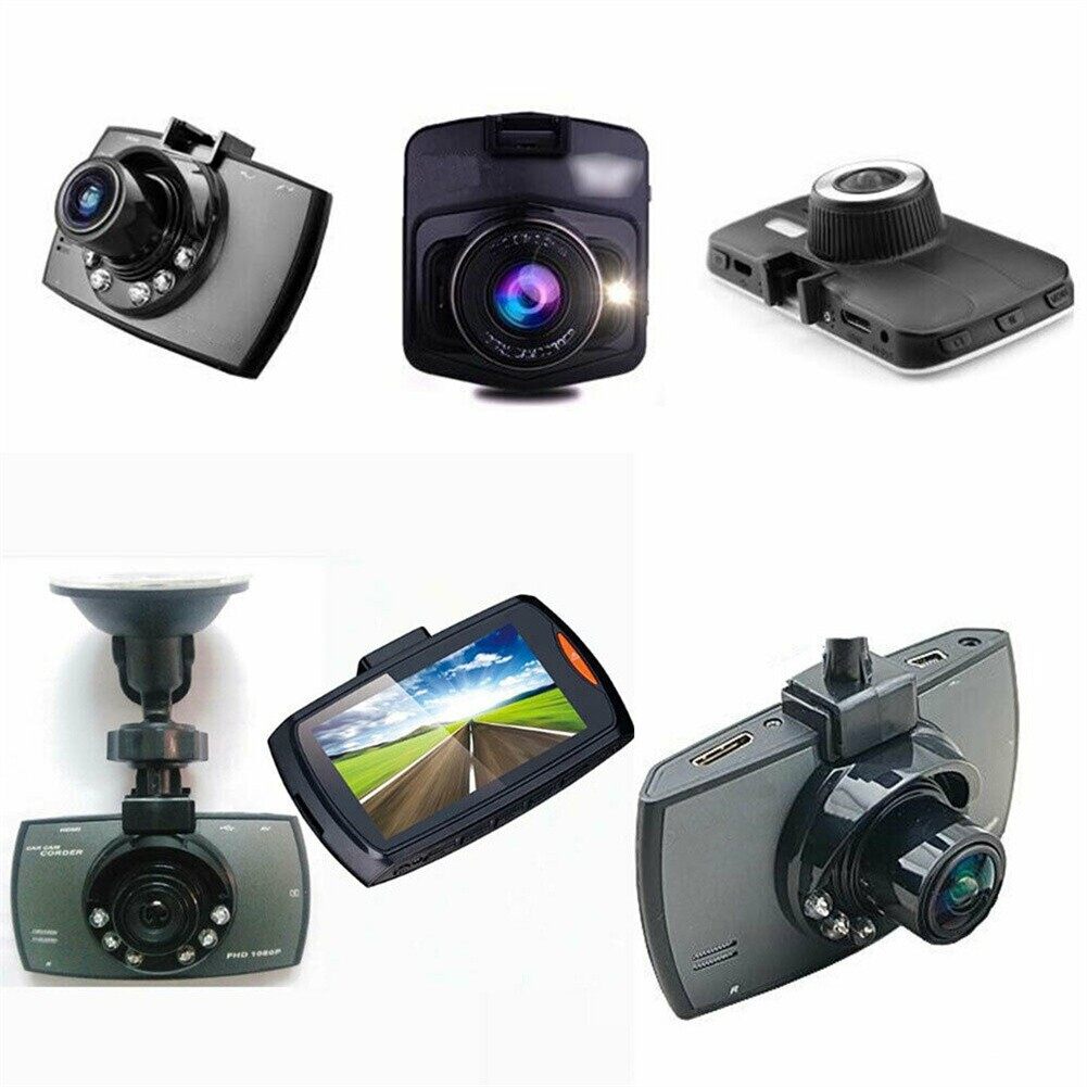 Black Car Auto Mounted Recorder Bracket Dash Cam Holder Camera Stand Suction Cup