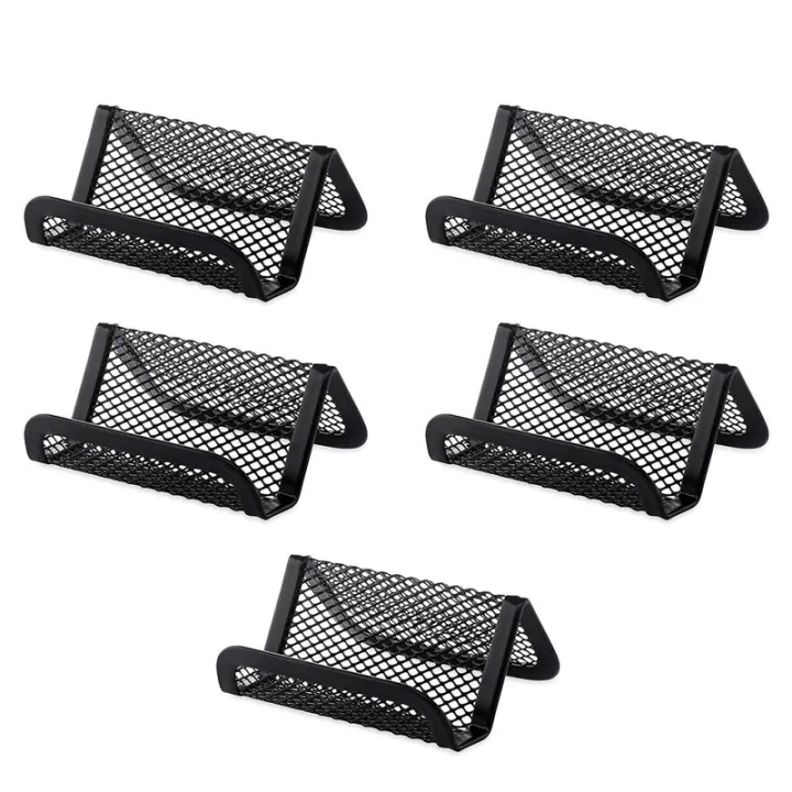 metal business card stand